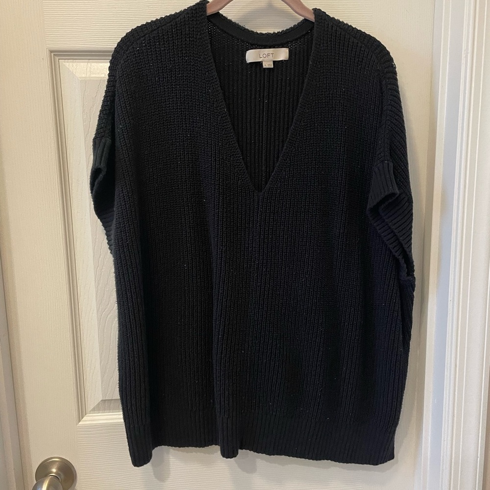 LOFT Sweater Short Sleeve Top
